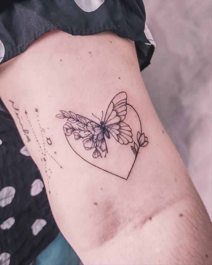 Arm butterfly tattoo ideas 14