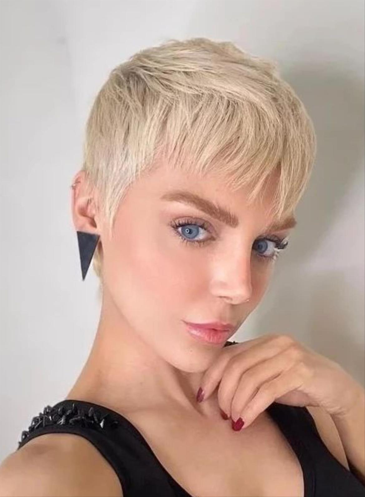 Handsome short pixie hairstyles for fine hair to try 17