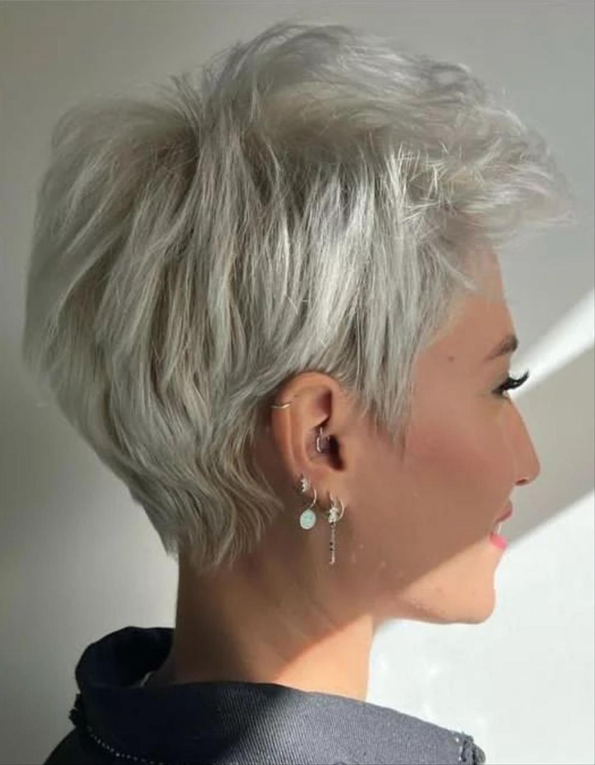 Handsome short pixie hairstyles for fine hair to try 21