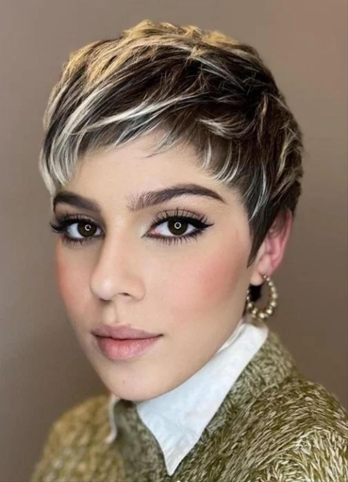 Handsome short pixie hairstyles for fine hair to try 35