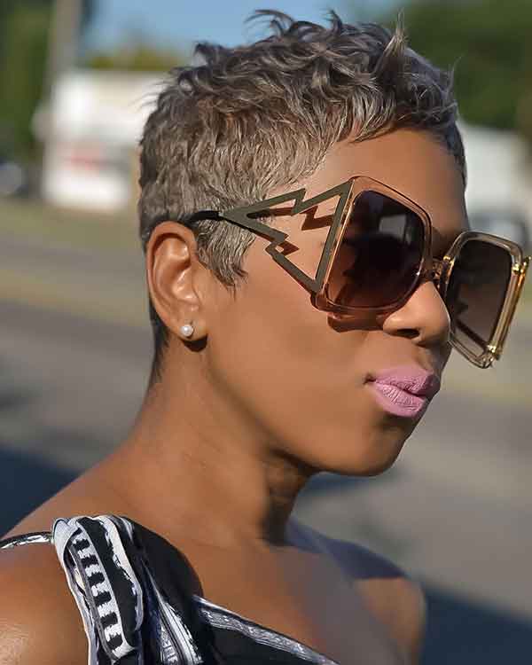 Short Hairstyles for Black Women 12