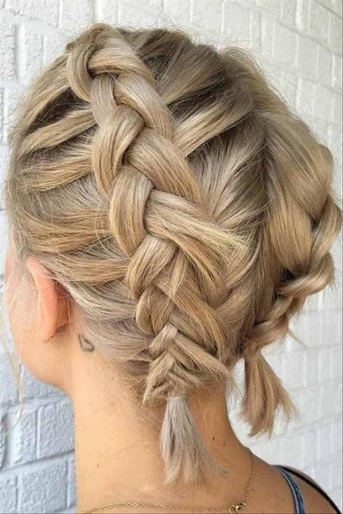 Short braided hairstyles 5