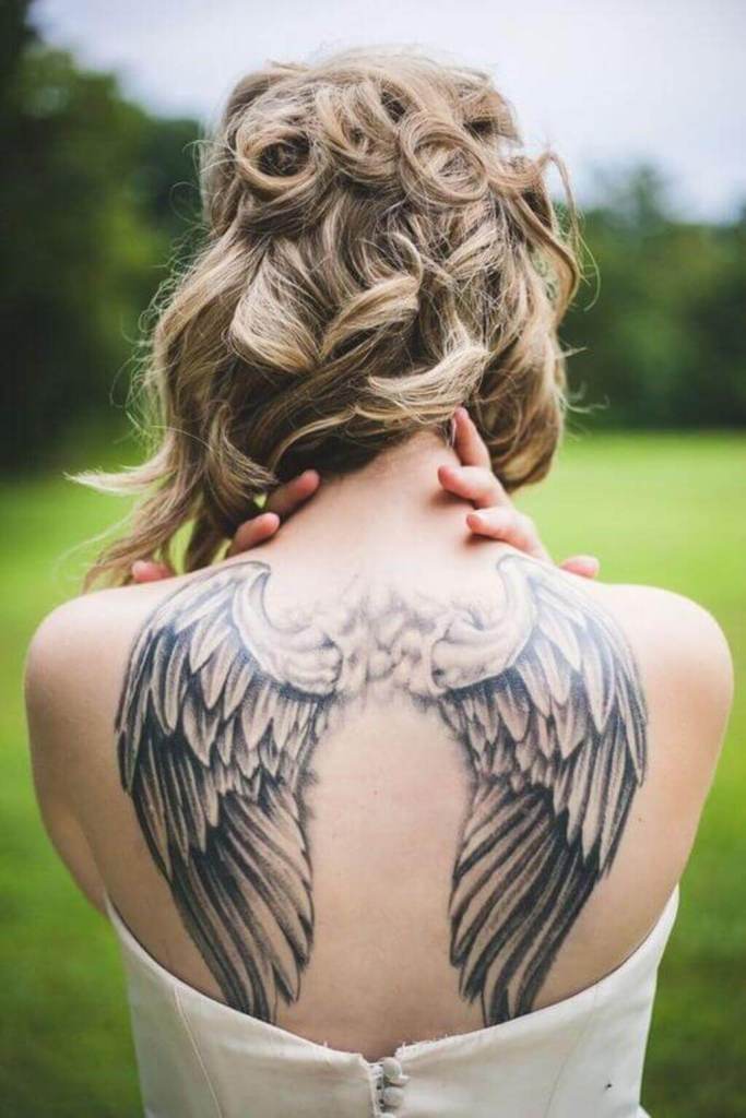 angel wings tattoos ideas 12