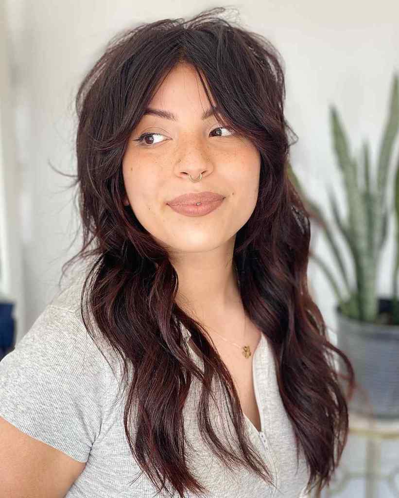 shag haircut with beach waves 1